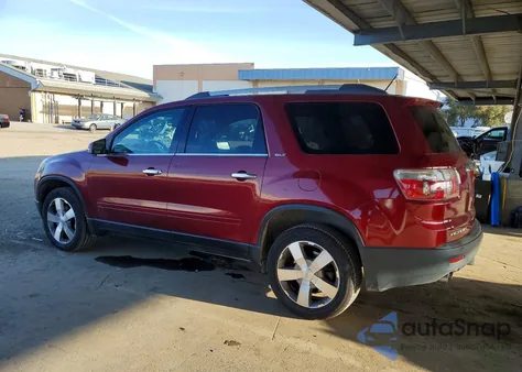 2010 GMC Acadia Slt-1 z USA, uszkodzony, nr VIN 1GKLRMED2AJ257330
